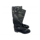 Coach tall leather boots - black (9)