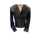 Michael Kors leather moto jacket - small