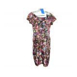 floral fitted dress