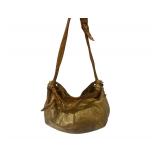 Jimmy Choo brown shimmer purse
