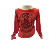 Lauren Moshi red sweat shirt - medium