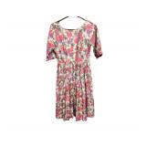 Floral 3/4 sleeve dress