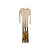 Rayon Mimosa Tree Tiger Dress