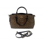 Coach monogram tote bag