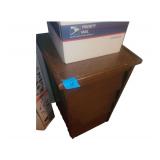 40x16x20in Vintage Wooden Dresser Contents Included