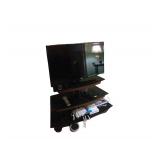 Samsung Stand Alone (working) TV 38 in. TV Stand 40 in. W x 19 in. D x 23 in. H. Non-working TV with TV Stand Attachment screwed to the Back. Wii Game NOT INCLUDED