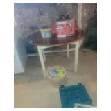 30in Wooden Round Table