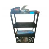 Plastic Shelf 48x12x24in - Contents Included