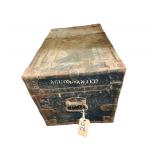 Vintage Wooden Trunk Full Of Horse Items