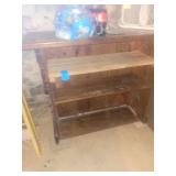 Wooden Shelf Cabinet 40x36x20in