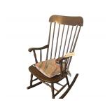 Vintage Wooden Rocking Chair