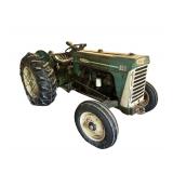 Oliver 550 Tractor - Rear PTO - with 7ft Blade - Tire Chains