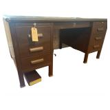 Shaw Walker Metal Office Desk 59x33x29 Inches