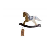 Wooden Rocking Horse Wall Hanging 16 in. x 11 in.