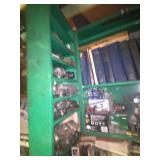 30in Rack with Various Automotive Books and Hardware