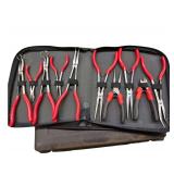 MAC Tools 10pc Plier Set - Including Long Reach - Bent Nose & Other Pliers