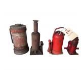 4 Misc. Bottle Jacks