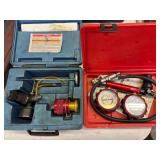 Cooling System Analyzer & 2 Gauge Leakage Tester