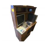 4ft Desk With Computer not Monitor