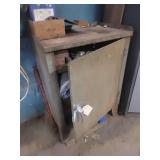 30x24x16" Cabinet Contents Included- Air Guns & Other Automotive Hardware