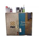 Pair of Matching Cabinets & Contents - Sanding Pads & Discs - Steel Wool - etc