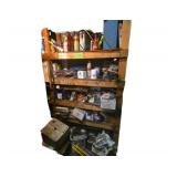 4 Shelves of Various Automotive Contents