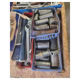 Various Sized Sockets and Wrenches
