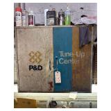 Pair of Matching Cabinets & Contents - Sanding Pads & Discs - Steel Wool - etc