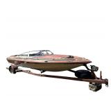 1984 Baja Marine Sunsport 190 Bowrider Boat - VIN#: AGCI469IM84L - 350 Built Engine (Cammed & Geared) - Mercruiser Alpha One Outboard Motor - Has Both Titles