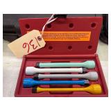 Torque Extensions - Oil Filter Socket Set - Metric Stud Removal Set