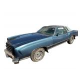 1977 Chevrolet Monte Carlo - Odometer: 43,455 Original Miles - VIN#: 1H57U7B532291 - Factory CB Radio, Chrome Trim, Sunroof, & Landau Roof - Has Title