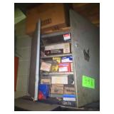 24x28in Cabinet With Various Automotive Hardware