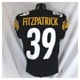 Pittsburgh Steelers #39 Minkah Fitzpatrick Game Used Home Jersey. Nike home jersey worn by safety Minkah Fitzpatrick. Year of use is undetermined. Jersey has a 2018 year tag and features the COVID tra