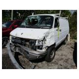 WHITE, 2000, DODGE RAM VAN, 2B7HB11X7YK140491,  ,