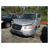 SILVER, 2008, HYUNDAI SANTA FE, 5NMSG73D58H185928,  ,