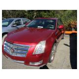 RED, 2008, CADILLAC CTS, 1G6DG577380211298,  ,