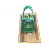 Large Plastic Tote 46x20x18 Inches with Plant Acseares
