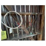 Jumper Cables, Cut Water Line, & Chain