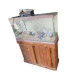 Aquarium with Pump and Stand 36 x12x20 Inches