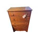 Wood Dresser 27x15.5x41.5 Inches