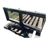 Express Steel 46" Hay Bale Spear Attachment for Skid Steer - 45" & 15" Long Spears