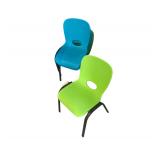 4 Childs Chairs and a 2x2 Foot Folding Table