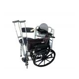 Wheel Chair - Walker - Portable Toilet - Cruches