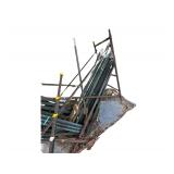 Large Lot of T Post and Rack - 70+ Posts and Some U Post - 6 Piexes of Paller Rack Cross Beams