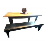 Dining Table w/ 2 Benches - 5’ Length