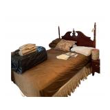 Double Bed 6ft. L. X 5ft. W. Contents Included