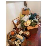 Contents in Conner of Attic Holiday Decorations Picturrs