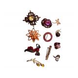 Bling Vintage Brooches and Pins
