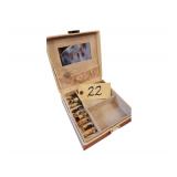 Lot of Costume Rings and Jewelry Box