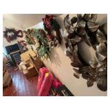 Approxametly 9 Wreaths for All Holidays